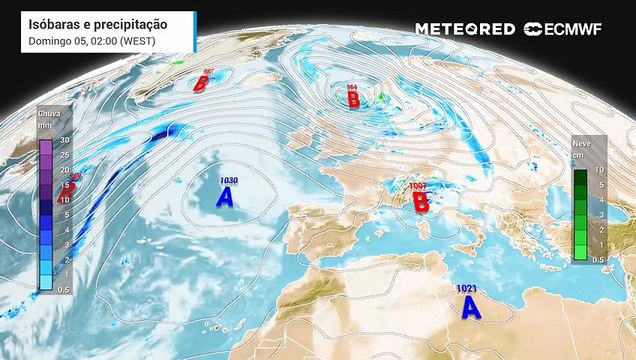 Persistência de crista anticiclónica sobre a Península Ibérica impede a passagem de frentes atlânticas e, por consequência, de humidade e precipitação.