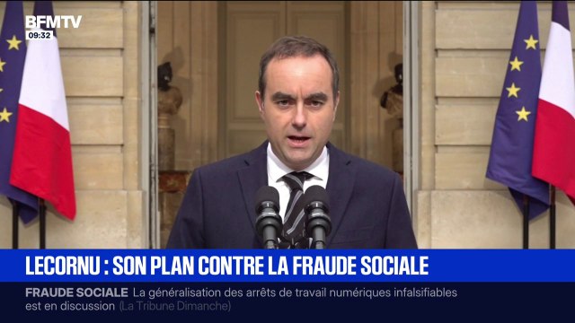 Comment Sébastien Lecornu veut s'attaquer à la fraude fiscale et sociale