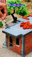 Want a miniature building set like this? Let's build a miniature house using micro bricks. #DIY[Topic]# #MiniatureModel[Topic]# #Handmade[Topic]# #asmr[Topic]# Video