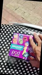 MOST viral trending hauser pod glow erasers for fun, party, return gift