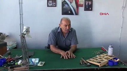 Kendisi için üretti, yıllardır meslek haline getirdi ancak yetiştirecek çırak bulamıyor!