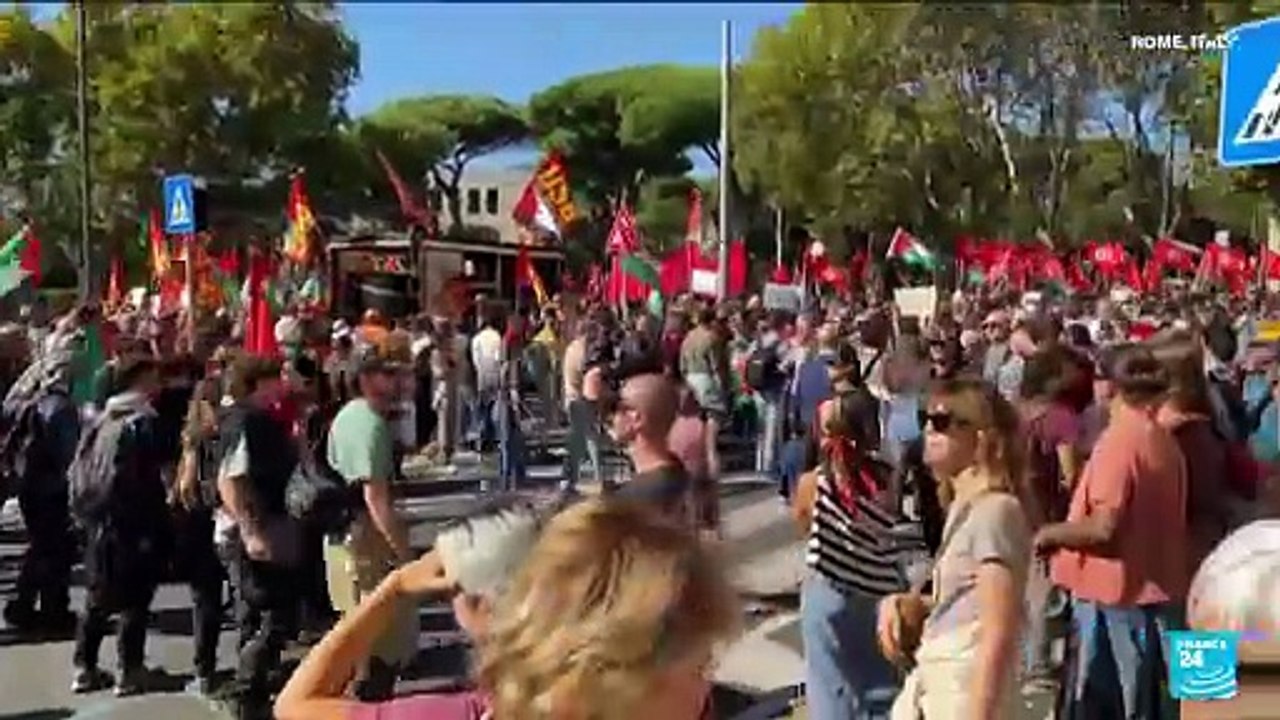 Massive marches across Europe protest Israel's military campaign in Gaza