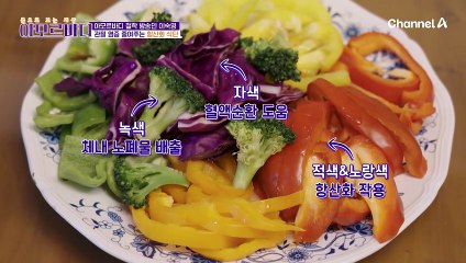 색색깔의 피망과 파프리카 등장! 관절 염증 줄여주는 '이숙영'의 식단 비결?!