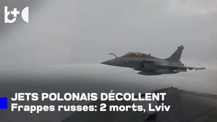 La Pologne fait décoller des chasseurs / Frappes russes sur l’Ukraine dans la nuit