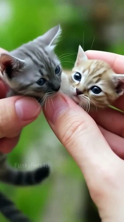 Cute Maniature Kitties - 2 - FunkyPets4u   #funnypets #pets #cat #cats #petvideos #cutecat
