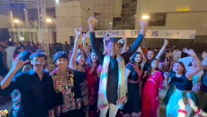 LIVING LIKE GUJARATI for 24 Hours _ Navatri Garba Celebration _ Aayu and Pihu Show