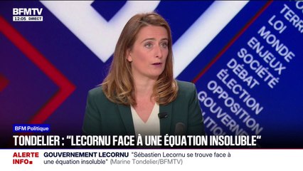 La stratégie de Sébastien Lecornu a été "la stratégie du chloroforme", estime Marine Tondelier