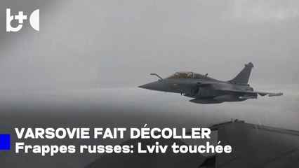 La Pologne fait décoller des chasseurs / Frappes russes sur l’Ukraine dans la nuit