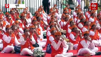 पुण्यात 1 हजार 111 हून अधिक शंखवादकांचा विश्वविक्रम! 'केशव शंखनाद' पथकाची अनोखी कला, पाहा व्हिडिओ