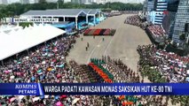 Silang Monas Penuh Ribuan Warga, Presiden Prabowo Lambaikan Tangan dari Mobil Maung | KOMPAS PETANG