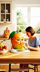 Mango Baby Eating Mango 🥭😂 | Surreal Funny Video