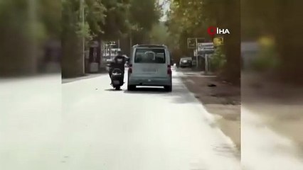 Trafikte akılalmaz manzara: İşte bu tiplerle birlikte yollardayız!