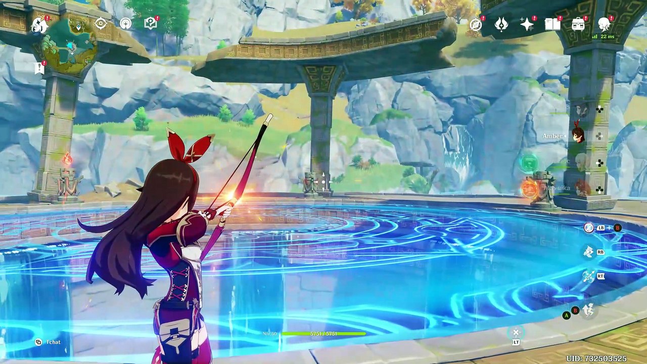 Genshin Impact Liyue accéder au temple du lac Luhua