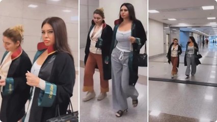 Hem şarkıcı hem avukat olan Ebru Polat'ın adliye kombini yerden yere vuruldu