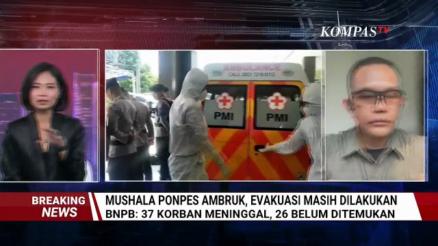 [FULL] Data Terbaru Korban Ponpes Ambruk, BNPB: Jumlah Korban 167 Orang, 37 di Antaranya Meninggal