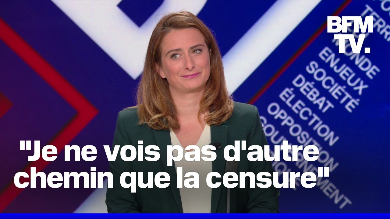Censure, présidentielle... L'interview de Marine Tondelier en intégralité