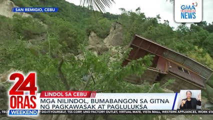 In quake-hit Cebu, survivors pick up the pieces | 24 Oras Weekend