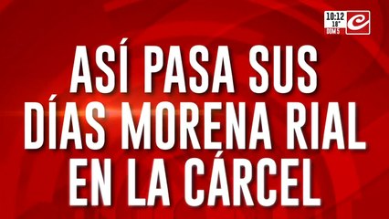 “Monoambiente”: cómo pasa sus días Morena Rial en la cárcel de Magdalena