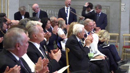 Mattarella al concerto per l'Anno della cultura lituana in Italia