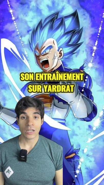 L’entraînement de Vegeta sur Yardrat