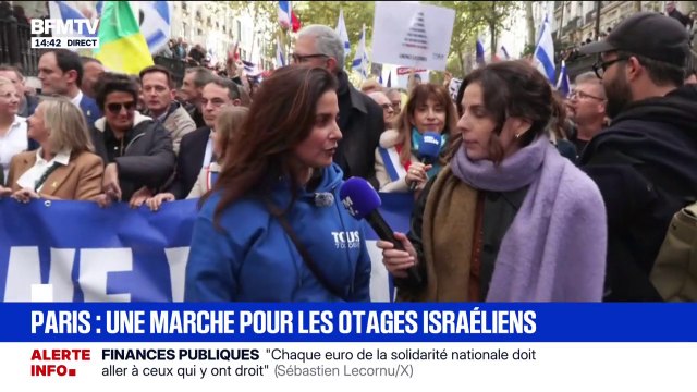 Paris: une marche pour la libération des otages israéliens à deux jours des deux ans du 7-octobre