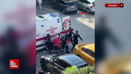 İstanbul'da komşular arasında gürültü kavgas