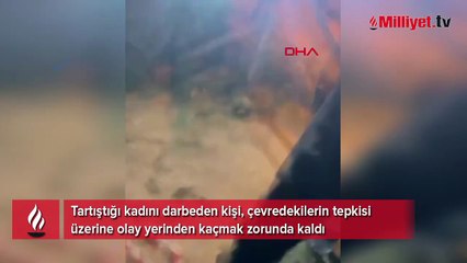 Avcılar’da sokak ortasında dehşet! Önce kadını darbetti, ardından linçten kaçtı