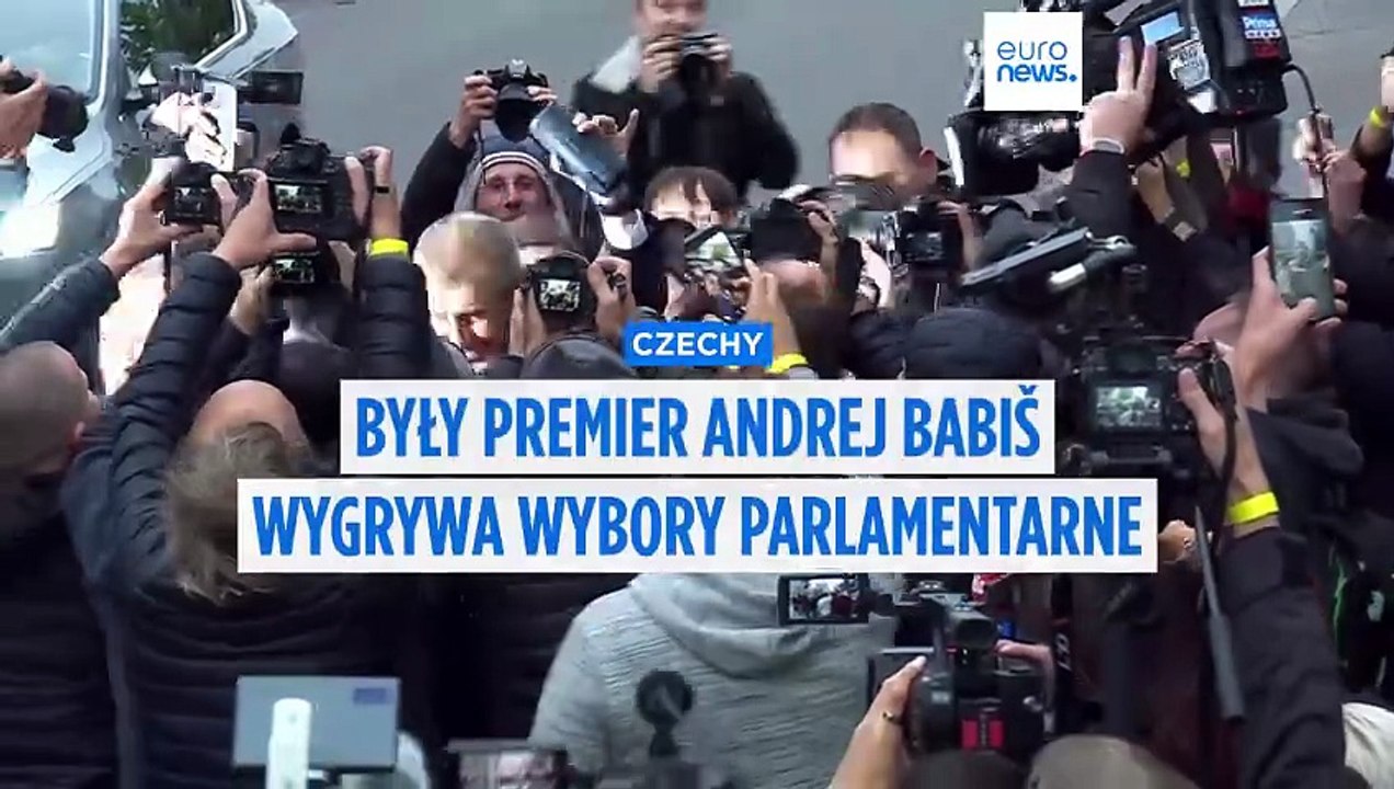 Ruch ANO Andreja Babiša wygrywa wybory parlamentarne w Czechach