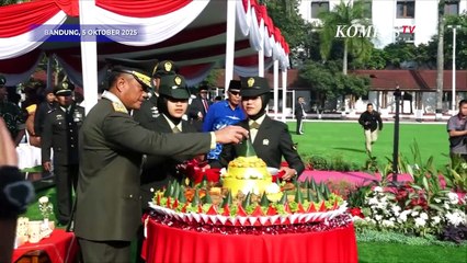 Kata Gubernur Dedi Mulyadi Hadiri Upacara Peringatan HUT ke-80 TNI di Bandung