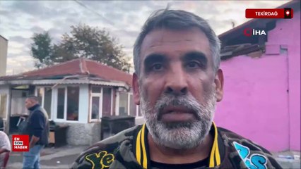 Tekirdağ'da cenaze evi savaş alanına döndü