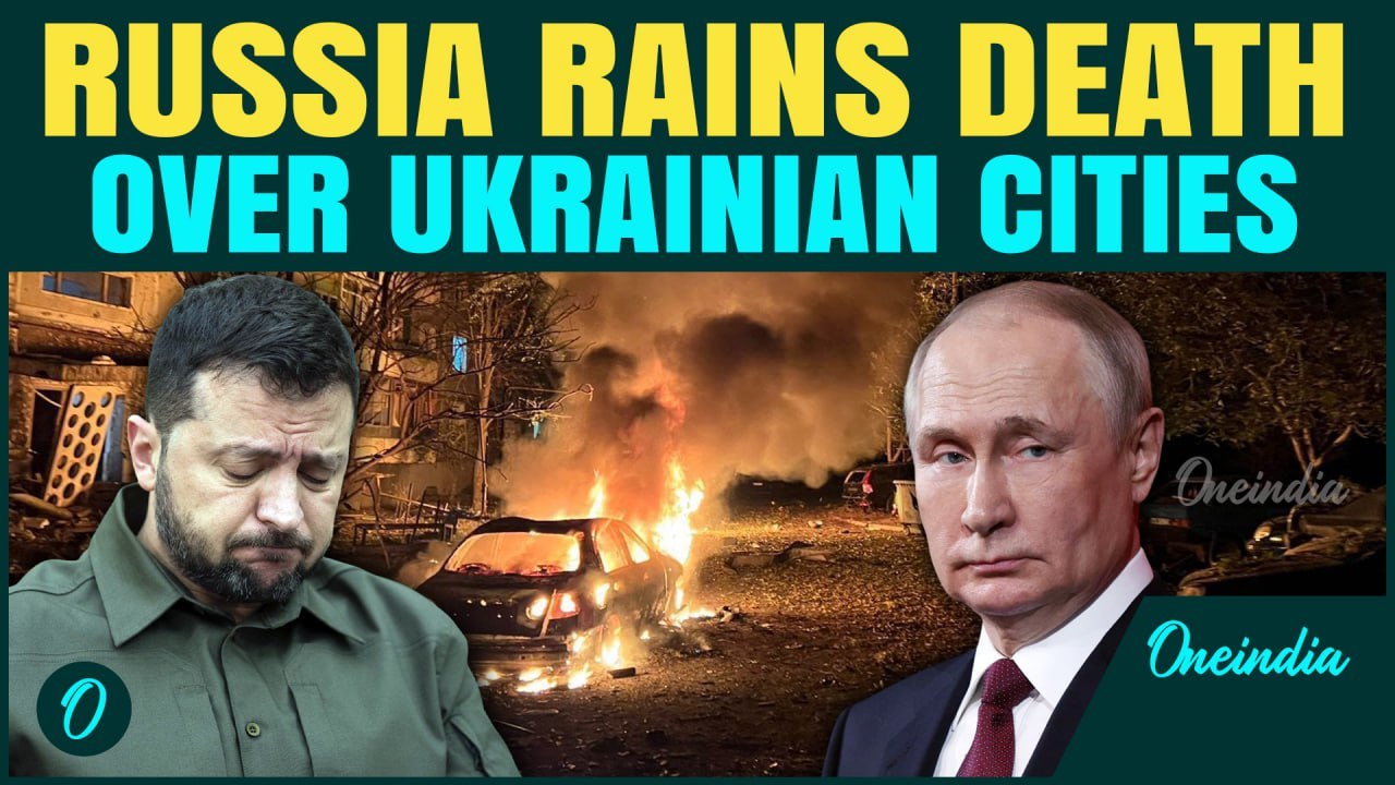 Russia Unleashes Hell on Ukraine | 500 drones, 50 Missiles KILL 5 & injure 16 in overnight strike
