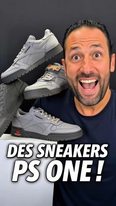 🎮 Reebok et PlayStation s’unissent pour une collab’ exclusive ! Sneakers rétro, logo PS iconique, design inspiré de la DualSense… Une paire pour les vrais gamers. 👟🔥 Découvre-la en vidéo !
