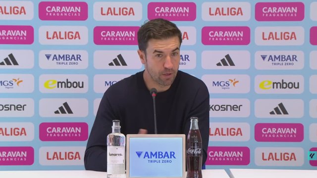 Rueda de prensa de Gabi tras Zaragoza vs Córdoba