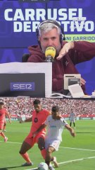 Iturralde sobre el penalti de Araujo a Isaac Romero