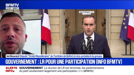 Gouvernement de Sébastien Lecornu: "La réunion [des LR] était extrêmement riche", déclare Ian Boucard, député (Droite Républicaine) et participant à la réunion