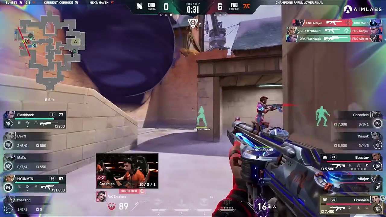 FNC vs. DRX  _ MATCH HIGHLIGHTS _ VALORANT Champions Paris 2025 - Lower Finals