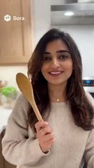 Girl doing Kitchen vlogging Today's Trending Video