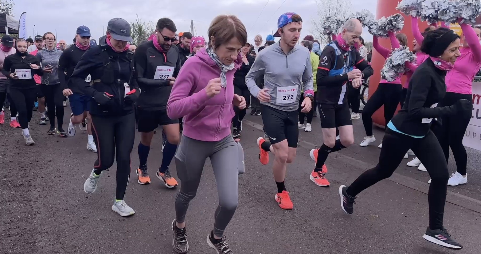 Legging Femmes Octobre Rose Pantalon Sport Sensibilisation Cancer Du