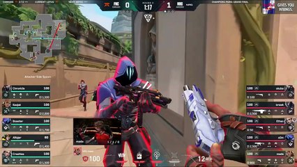 NRG vs. FNC — VALORANT Champions Paris — Grand Finals — Map 02