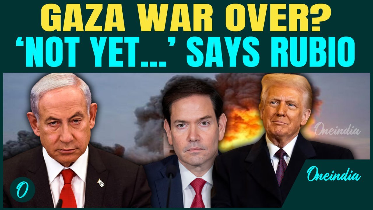 Rubio’s SHOCKING remark on Gaza Peace Plan| ‘Hamas Agrees to Trump’s Proposal...Not Yet’| Israel War