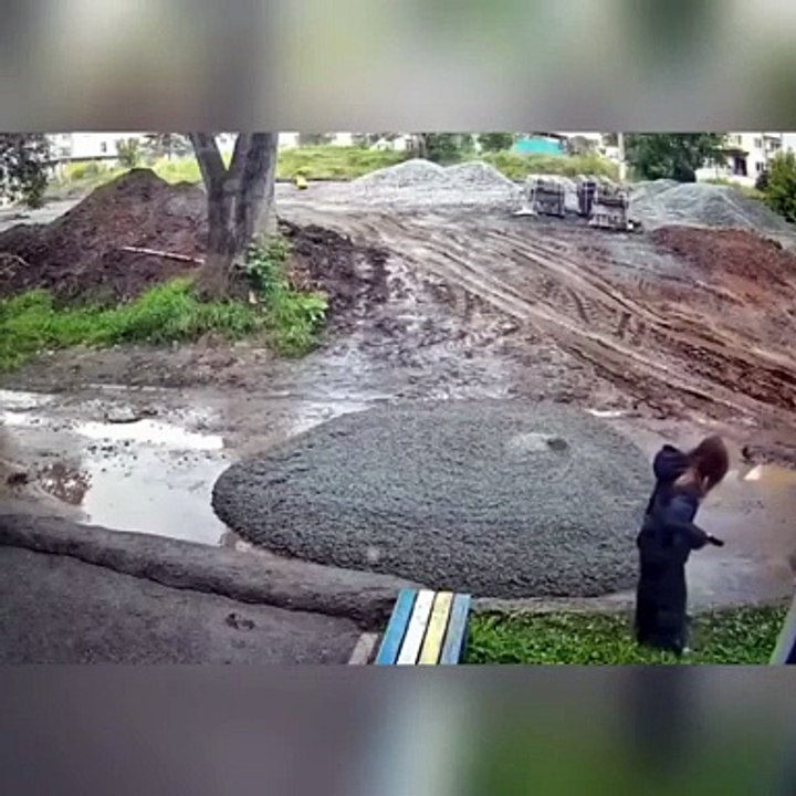 Idiots VS ciment frais