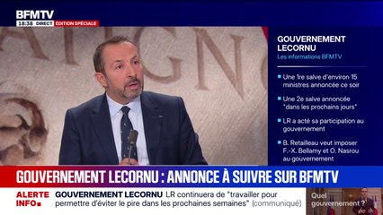 Gouvernement de Sébastien Lecornu: pour Sébastien Chenu, vice-président du RN, "s'il n'y a pas de rupture, il y aura une censure"
