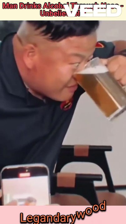 5 shocking with nose drinking alcohol videos | drinks alcohol through nose #crazyskills #trending #shocking