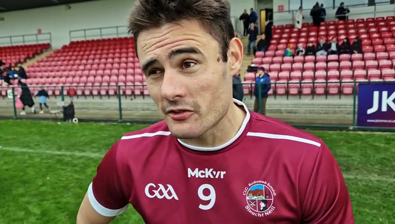 Slaughtneil's Chrissy McKaigue reflects on a 13th successive Derry hurling title
