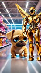 Magic Robot GO! Cute Dog s Transforming Buddy Becomes a DANCE Coach! 🤖💃