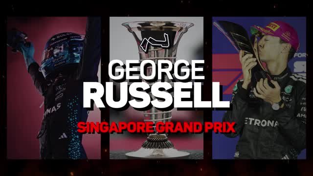 Singapore GP F1 Star Driver - George Russell