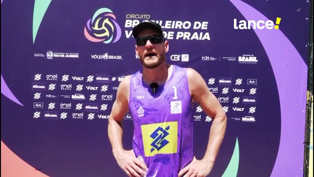 Alison Mamute fala sobre aposentadoria após Circuito Brasileiro de Vôlei de Praia