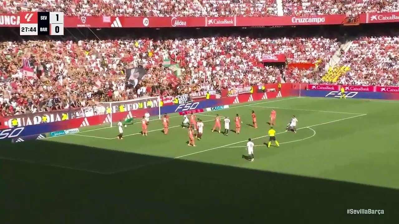 Sevilla vs Barcelona ectended Highlights