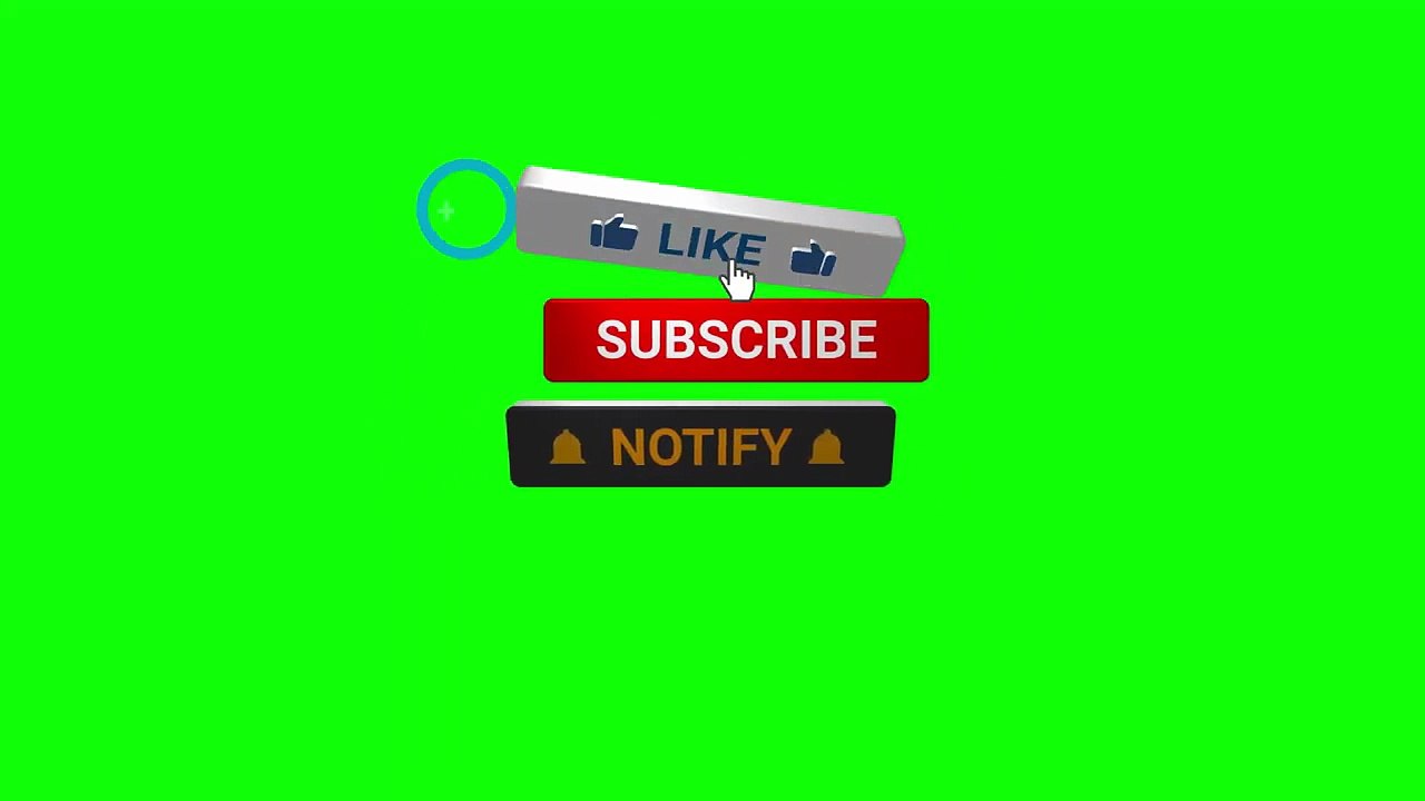 3D Like+Share+Subscribe Button Green Screen _ No Copyright Animated Green Screen _ Download Link 👇👇