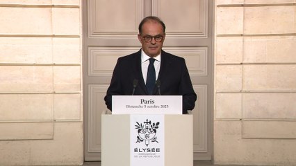 Annonce de la composition du Gouvernement de Sébastien Lecornu le dimanche 5 octobre 2025